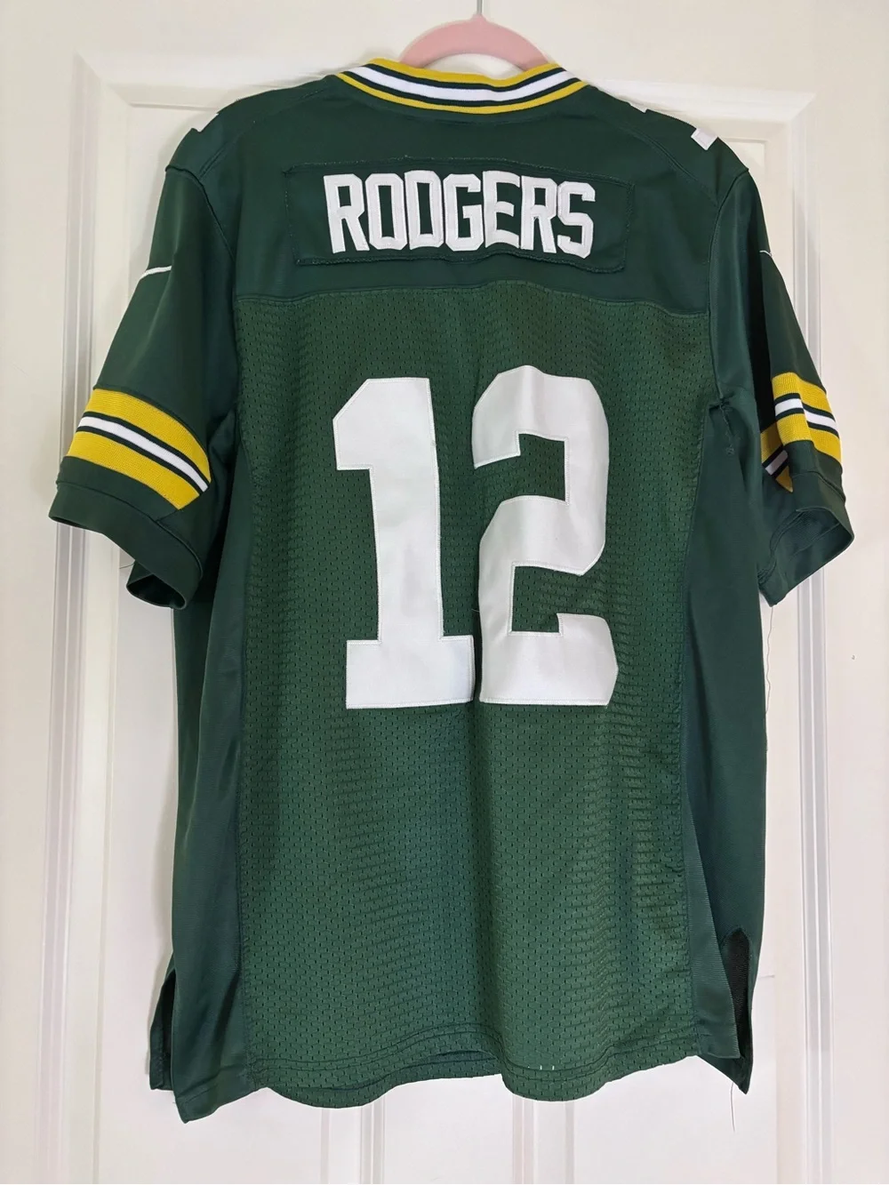 Nike Green Bay Packers Rodgers #12 Men's Football Jersey